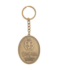 Warner Bros Butterbeer Logo Keyring