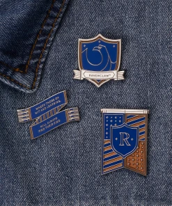 Warner Bros Ravenclaw House Crest Enamel Pin