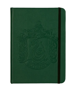Warner Bros Best Sellers Personalised Slytherin Embossed Notebook