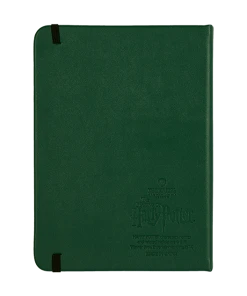 Warner Bros Best Sellers Personalised Slytherin Embossed Notebook