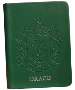 Warner Bros Best Sellers Personalised Slytherin Embossed Notebook