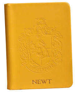 Warner Bros Personalised Hufflepuff Embossed Notebook