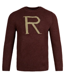 Warner Bros 'R' For Ron Weasley Knitted Jumper Best Sellers