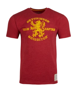 Warner Bros Gryffindor Quidditch Team Captain T-Shirt