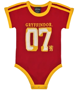 Warner Bros Best Sellers Gryffindor Jersey Baby Body Suit