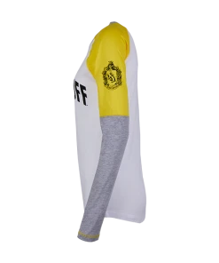 Warner Bros Best Sellers Hufflepuff Ladies Raglan Shirt