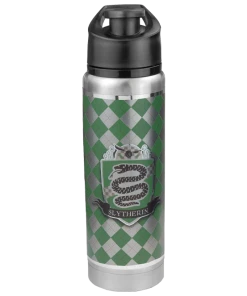 Warner Bros Homeware Slytherin Stainless Steel Flask