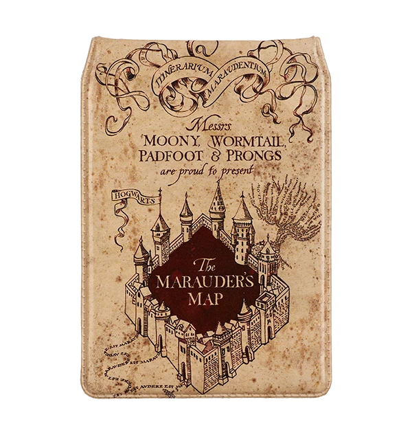Warner Bros Best Sellers Marauders Map Travel Card Holder 3 Warner Bros Best Sellers Marauders Map Travel Card Holder