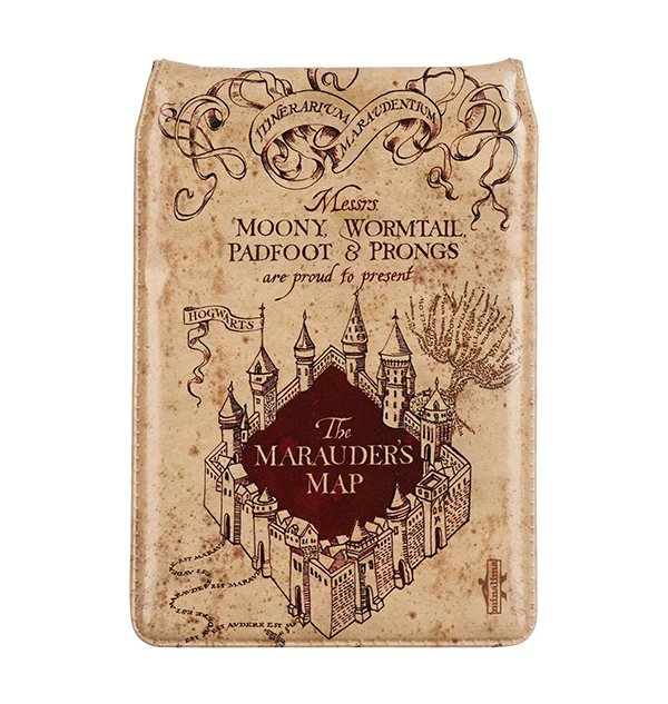 Warner Bros Best Sellers Marauders Map Travel Card Holder 4 Warner Bros Best Sellers Marauders Map Travel Card Holder
