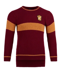 Warner Bros Gryffindor Quidditch Knitted Adult Jumper Best Sellers