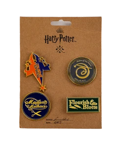 Warner Bros Best Sellers Diagon Alley Shop Sign Pins