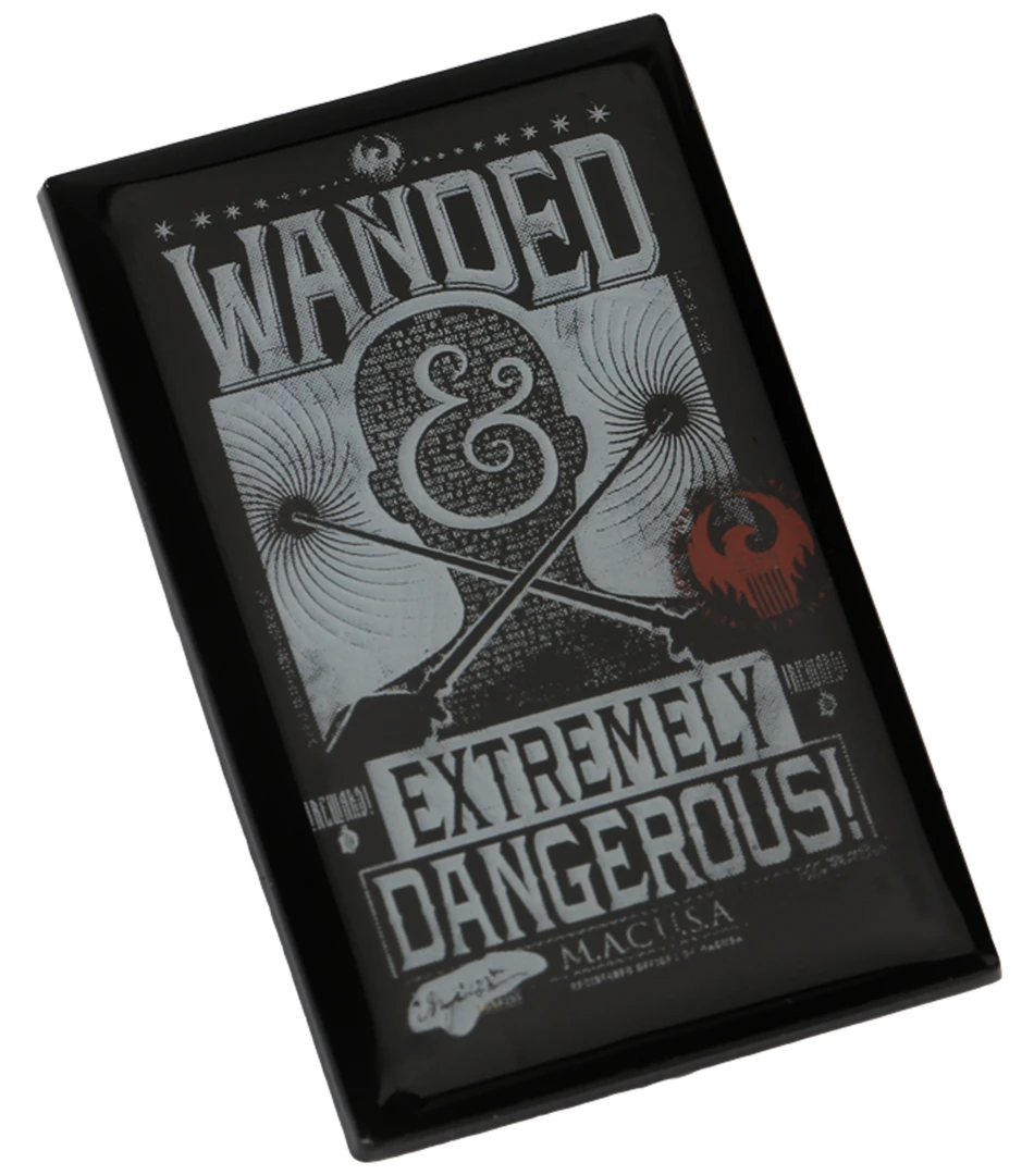 Warner Bros Fantastic Beasts Wanded & Dangerous Pin Badge 3 Warner Bros Fantastic Beasts Wanded & Dangerous Pin Badge