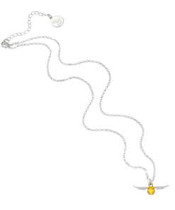 Warner Bros Golden Snitch Sterling Silver Necklace