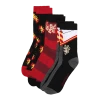 Warner Bros Gryffindor House 3-Pack Socks 2 Warner Bros Gryffindor House 3-Pack Socks