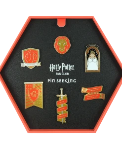 Warner Bros First Edition Gryffindor Enamel Pin Set