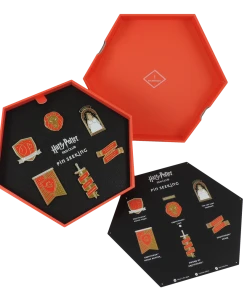 Warner Bros First Edition Gryffindor Enamel Pin Set