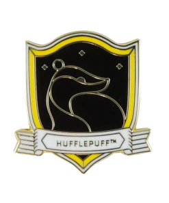 Warner Bros Hufflepuff House Crest Enamel Pin