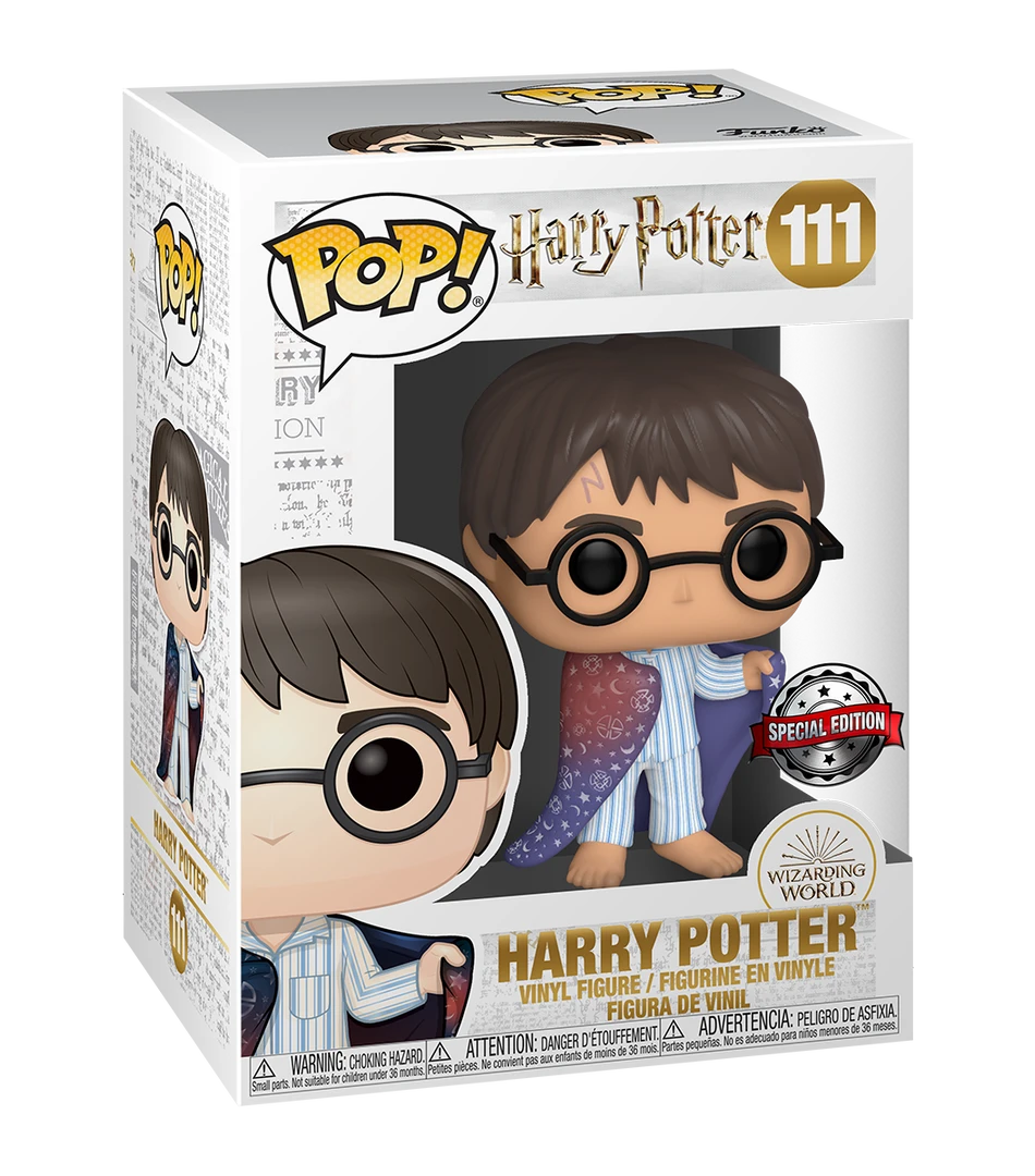 Warner Bros Harry Potter Pop! Vinyl Figure In Invisibility Cloak 3 Warner Bros Harry Potter Pop! Vinyl Figure In Invisibility Cloak