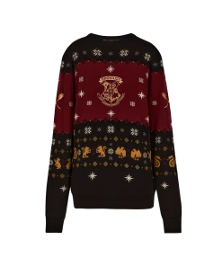 Warner Bros Hogwarts Knitted Christmas Jumper