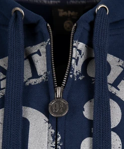 Warner Bros Platform 9 3/4 Zip Hoodie - Navy Platform 9¾