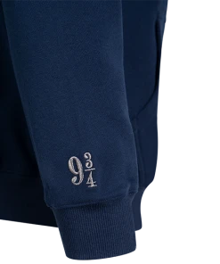 Warner Bros Platform 9 3/4 Zip Hoodie - Navy Platform 9¾