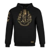 Warner Bros Hogwarts Gold Crest Hooded Jumper