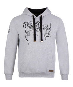 Warner Bros Hogwarts Scroll Hooded Jumper