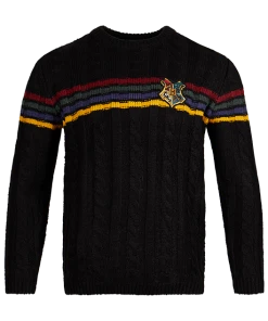 Warner Bros Best Sellers Hogwarts School Crest Knitted Sweater