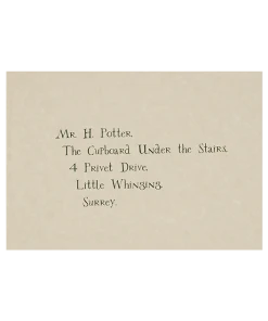 Warner Bros Best Sellers Personalised Hogwarts Acceptance Letter