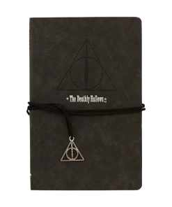 Warner Bros Best Sellers Faux Leather Deathly Hallows Notebook