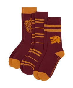 Harry Potter - UK Unified Gryffindor Sock Set (3 Pack)