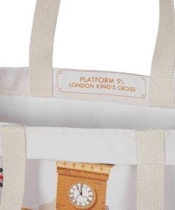 Warner Bros Platform 9¾ MinaLima Platform 9 3/4 Print Tote Bag
