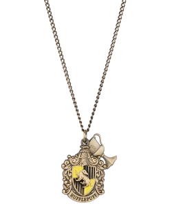 Warner Bros Hufflepuff House Crest Necklace Best Sellers