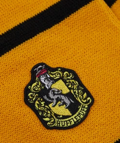 Warner Bros Hufflepuff Knitted Crest Scarf