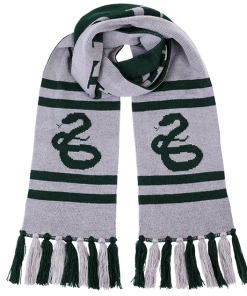 Warner Bros Best Sellers Slytherin Reversible Knit Scarf