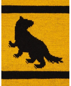 Warner Bros Best Sellers Hufflepuff Reversible Knit Scarf