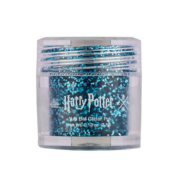 Warner Bros Best Sellers Yule Ball Glitter Pot - Blue 3 Warner Bros Best Sellers Yule Ball Glitter Pot - Blue
