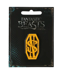 Warner Bros Best Sellers Fantastic Beasts Newt Scamander Initials Pin Badge