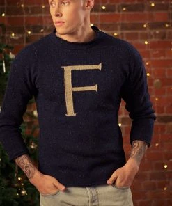 Warner Bros Weasley Knitted Jumpers 'F' Weasley Knitted Jumper