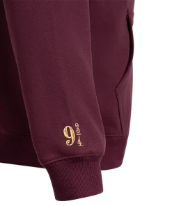Warner Bros Platform 9 3/4 Zip Hoodie - Burgundy