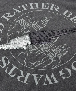 Warner Bros Best Sellers Kids Lightning Bolt Sequin Reverse T-Shirt