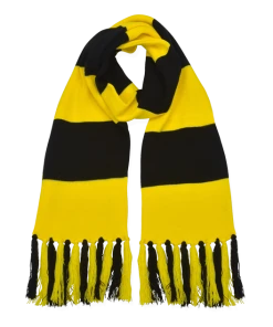 Warner Bros Hufflepuff Broad Stripe Scarf