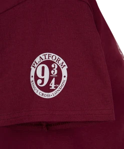 Warner Bros The Marauder's Map Burgundy T-Shirt